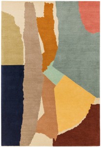 Dywan Asiatic Contemporary Design - REEF RF14 Abstract Multi Wool