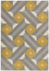 Dywan Asiatic Contemporary Design - REEF RF01 MOTIF OCHRE GREY