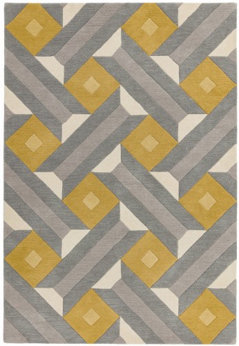 Dywan Asiatic Contemporary Design - REEF RF01 MOTIF OCHRE GREY