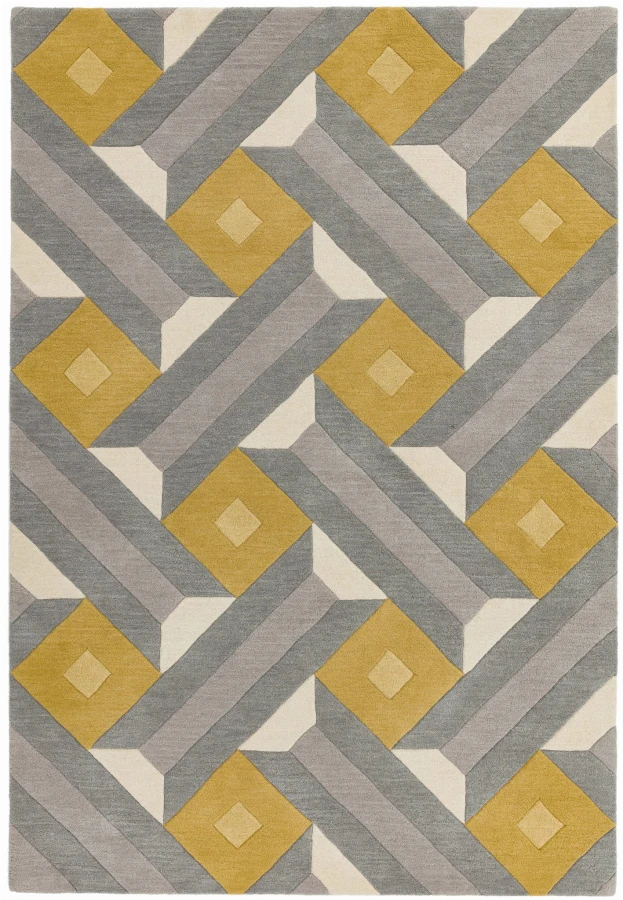 Dywan Asiatic Contemporary Design - REEF RF01 MOTIF OCHRE GREY