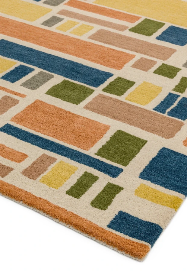 Dywan Asiatic Contemporary Design - REEF RF05 BLOCKS MULTI