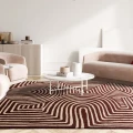 Dywan Asiatic Contemporary Design - REEF RF29 Curve Plum