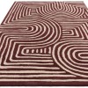 Dywan Asiatic Contemporary Design - REEF RF29 Curve Plum