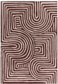 Dywan Asiatic Contemporary Design - REEF RF29 Curve Plum