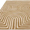 Dywan Asiatic Contemporary Design - REEF RF28 Curve Ochre