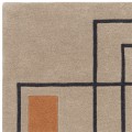 Dywan Asiatic Contemporary Design - REEF RF20 Outline Terracotta