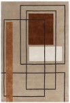 Dywan Asiatic Contemporary Design - REEF RF20 Outline Terracotta