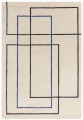 Dywan Asiatic Contemporary Design - REEF RF19 Outline Blue