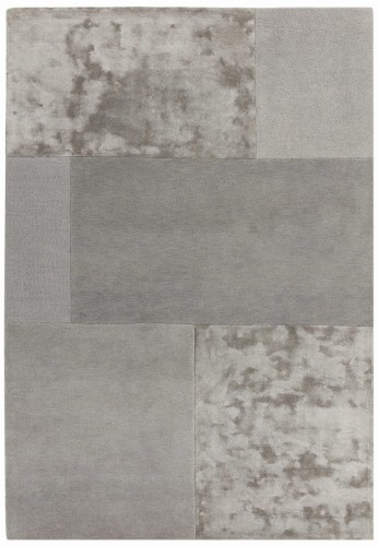 Dywan Asiatic Contemporary Plains - TATE Silver