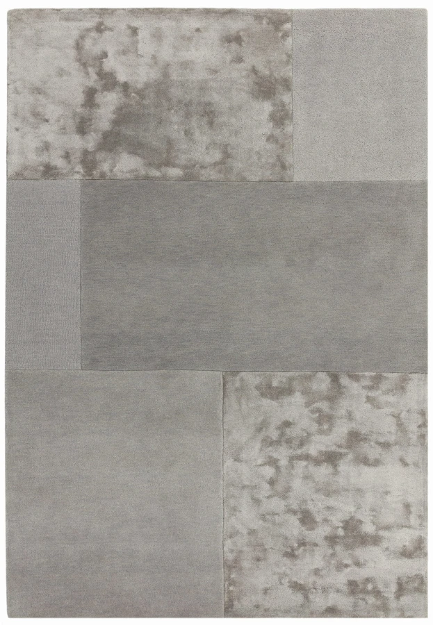 Dywan Asiatic Contemporary Plains - TATE Silver