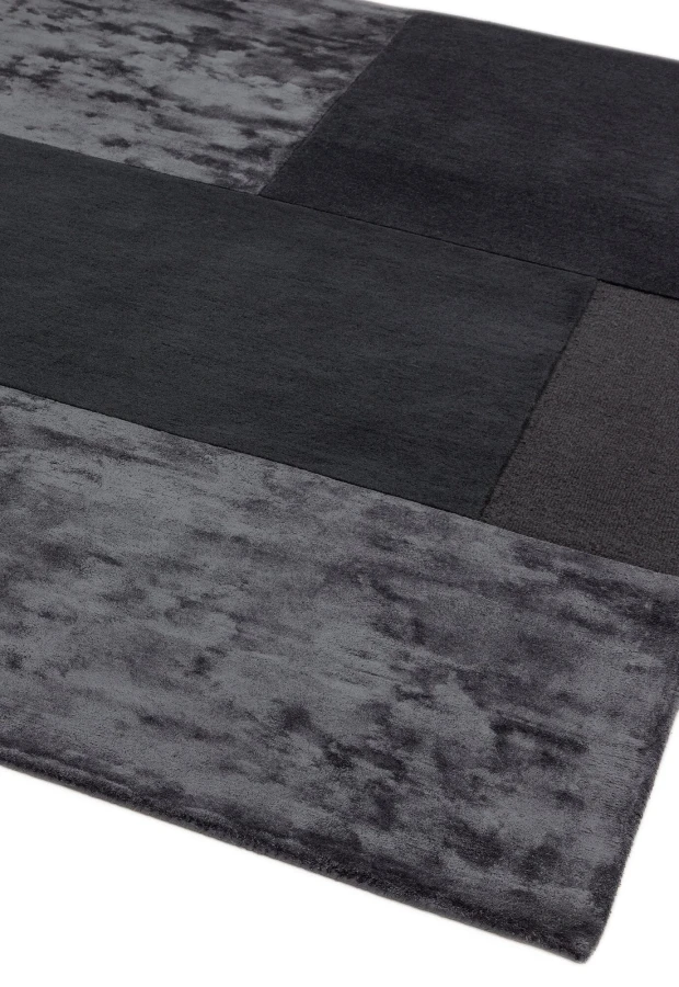 Dywan Asiatic Contemporary Plains - TATE Charcoal