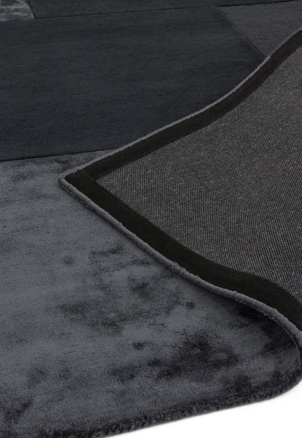 Dywan Asiatic Contemporary Plains - TATE Charcoal