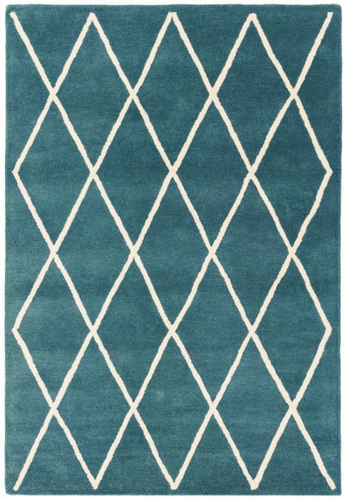 Dywan Asiatic Contemporary Design - ALBANY Diamond Teal