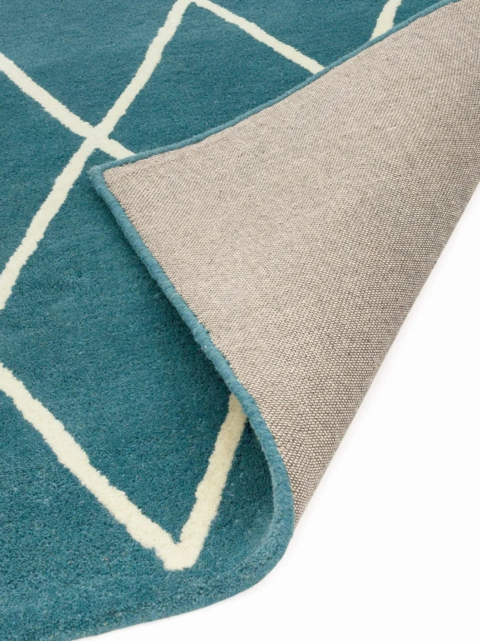 Dywan Asiatic Contemporary Design - ALBANY Diamond Teal