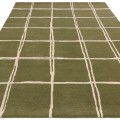 Dywan Asiatic Contemporary Design - ALBANY Grid Olive