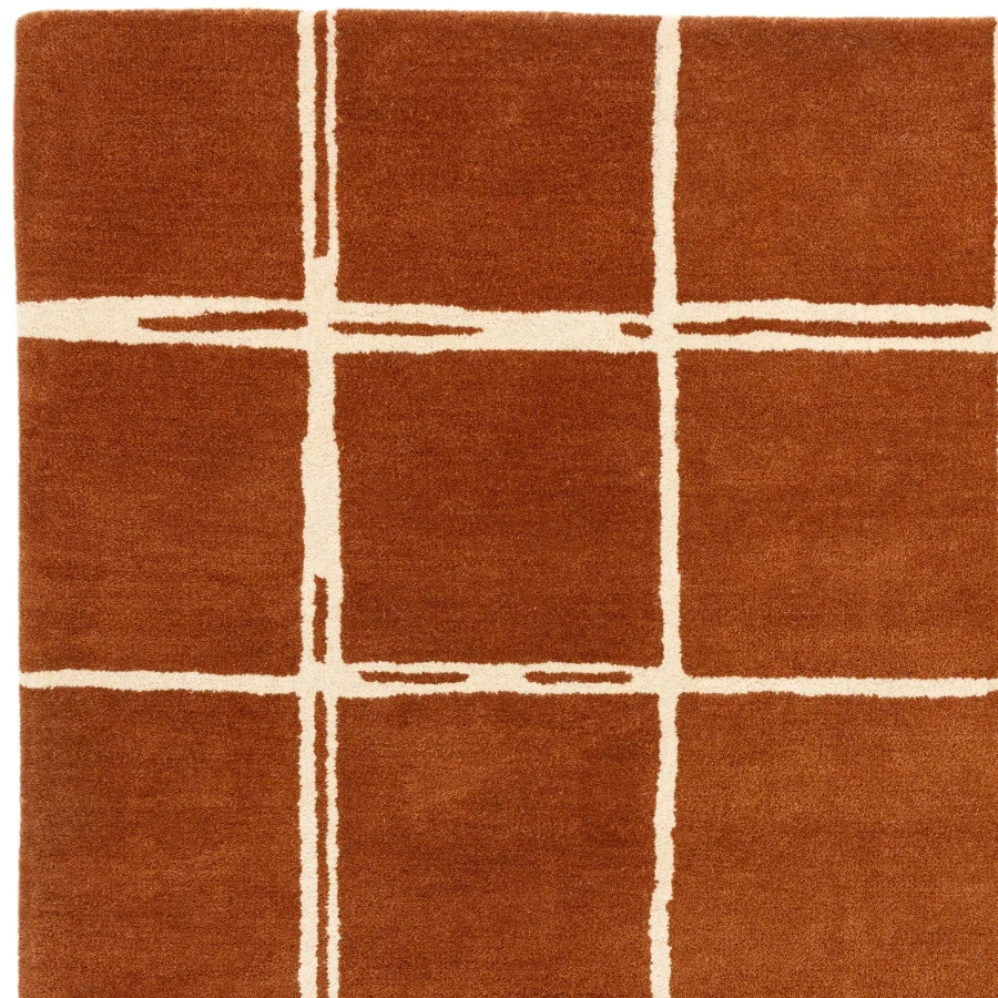 Dywan Asiatic Contemporary Design - ALBANY Grid Rust