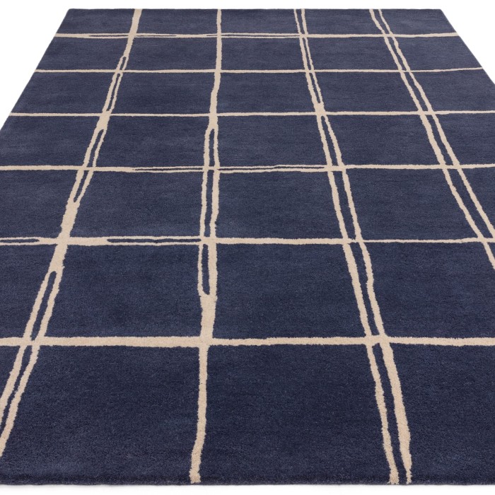 Dywan Asiatic Contemporary Design - ALBANY Grid Marine