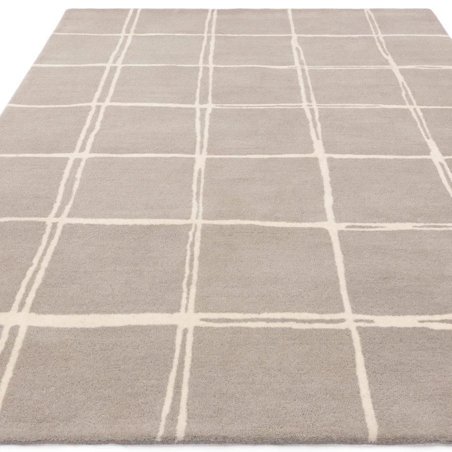 Dywan Asiatic Contemporary Design - ALBANY Grid Grey