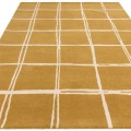 Dywan Asiatic Contemporary Design - ALBANY Grid Gold