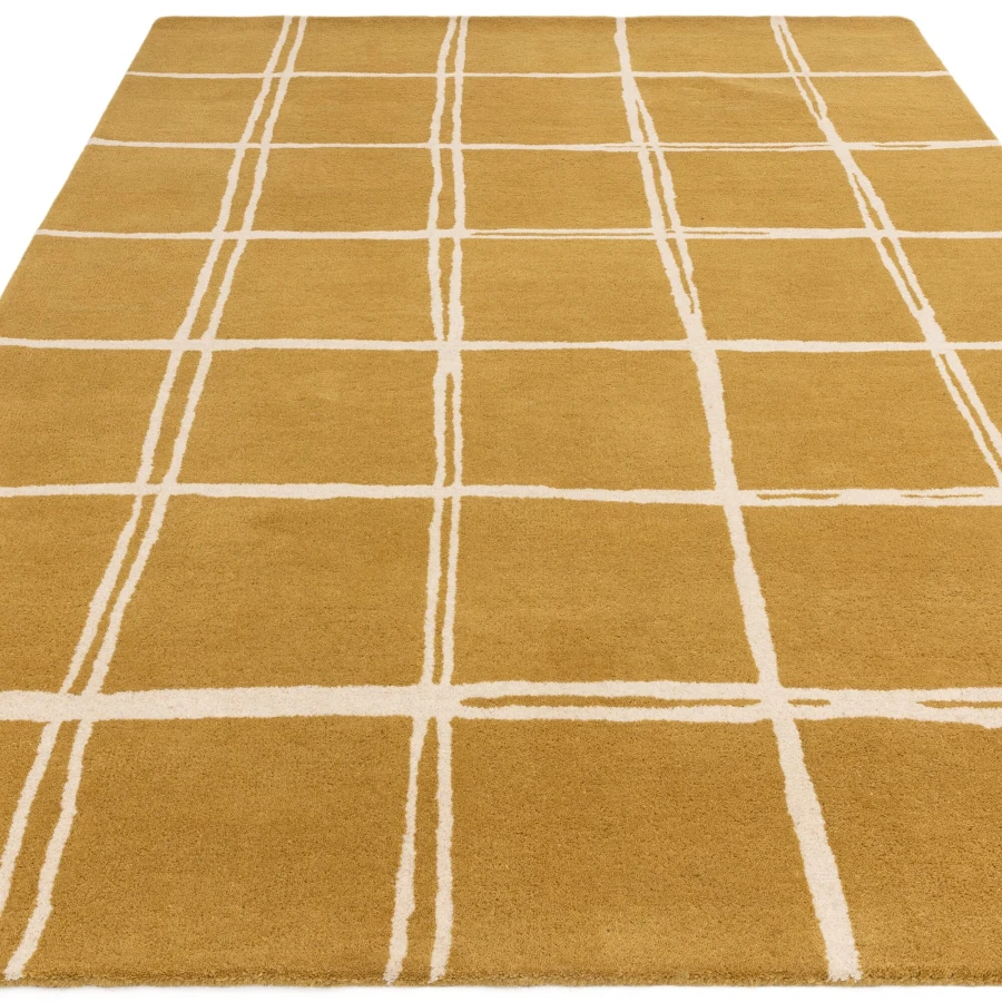 Dywan Asiatic Contemporary Design - ALBANY Grid Gold
