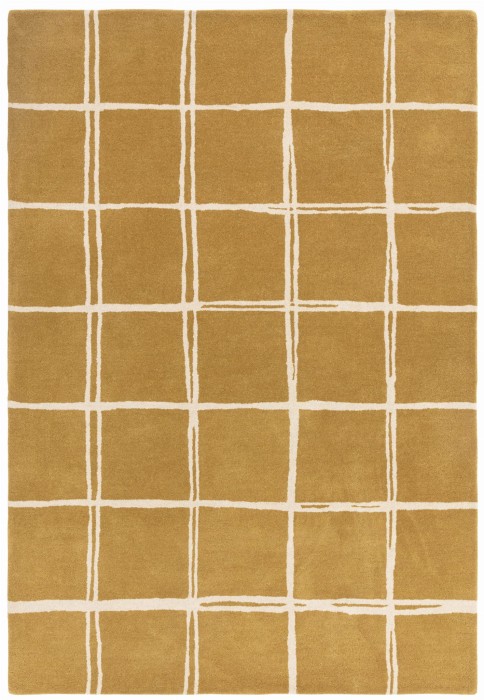 Dywan Asiatic Contemporary Design - ALBANY Grid Gold