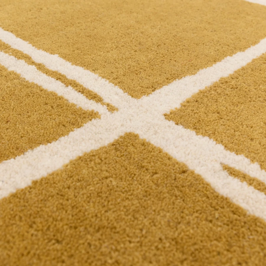 Dywan Asiatic Contemporary Design - ALBANY Grid Gold