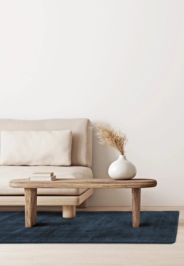 Dywan Asiatic Contemporary Plains - BLADE Navy