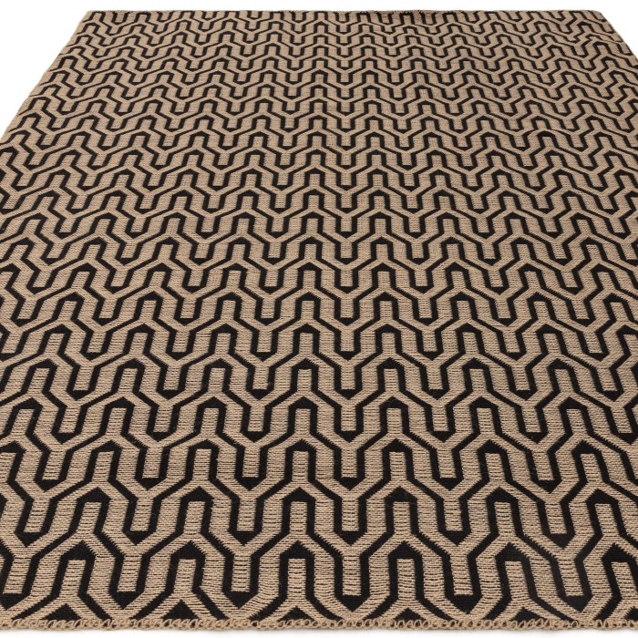 Dywan Asiatic Boho - GLOBAL Black Lattice