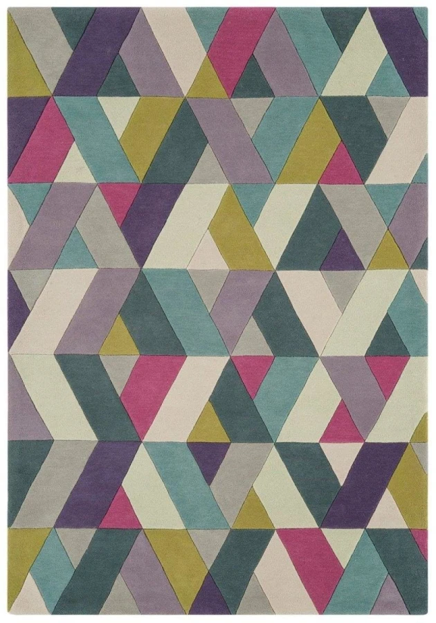 Dywan Asiatic Contemporary Design - FUNK Blue Green Chevron