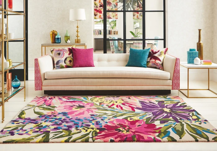 Dywan Harlequin - FLOREALE 44905 Fuschia