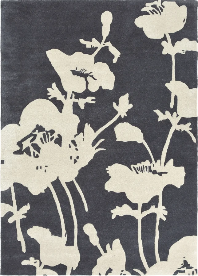 Dywan Florence Broadhurst - FLORAL 039604 Charcoal