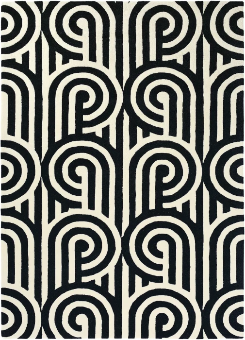 Dywan Florence Broadhurst - TURNABOUTS 039205 Black