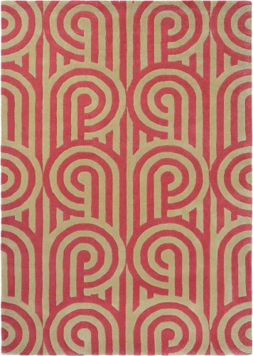 Dywan Florence Broadhurst - TURNABOUTS 039200 Claret