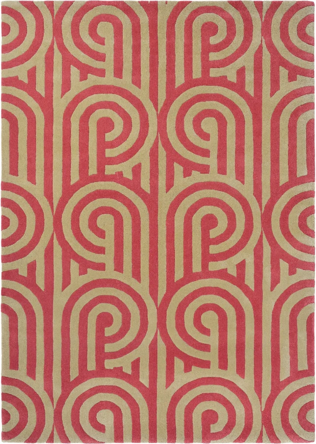 Dywan Florence Broadhurst - TURNABOUTS 039200 Claret