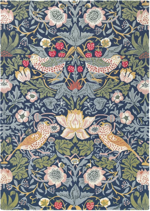 Dywan Morris - STRAWBERRY THIEF 027708 Indigo