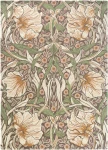 Dywan Morris & Co. - PIMPERNEL 028805 Aubergine