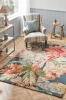 Dywan Sanderson - DAHLIA &amp; ROSEHIP 50608 Teal