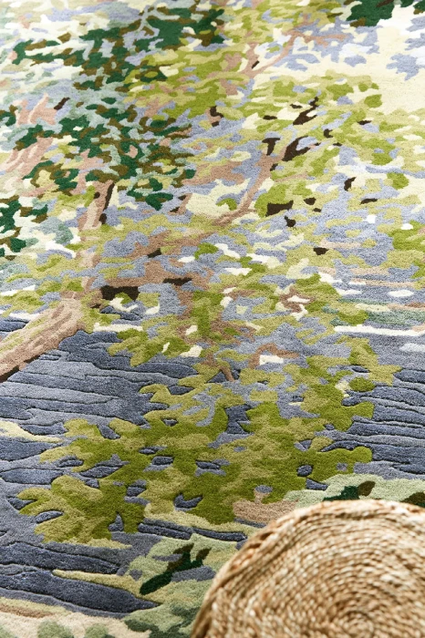 Dywan Sanderson - ANCIENT CANOPY 146708 Forest Green