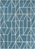 niebieski dywan geometryczny Viso Denim 24008.webp