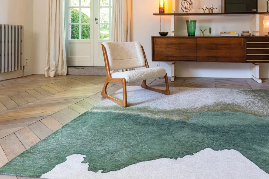 Dywan Louis De Poortere - LAGOON 9331 Palm Green
