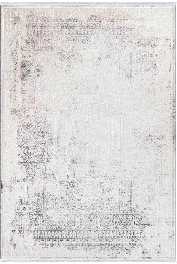 Dywan Dywilan - SIHIR 4 White / Grey