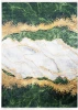 Dywan Modern Rugs - PRINT 21151 Green