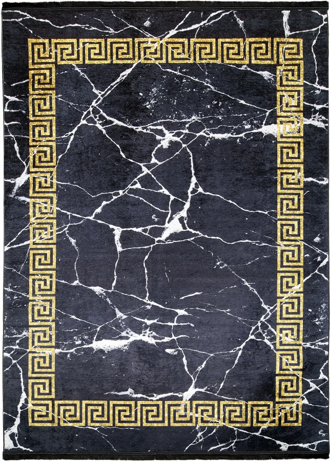 Dywan Modern Rugs - PRINT 23020 Black