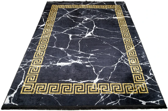 Dywan Modern Rugs - PRINT 23020 Black