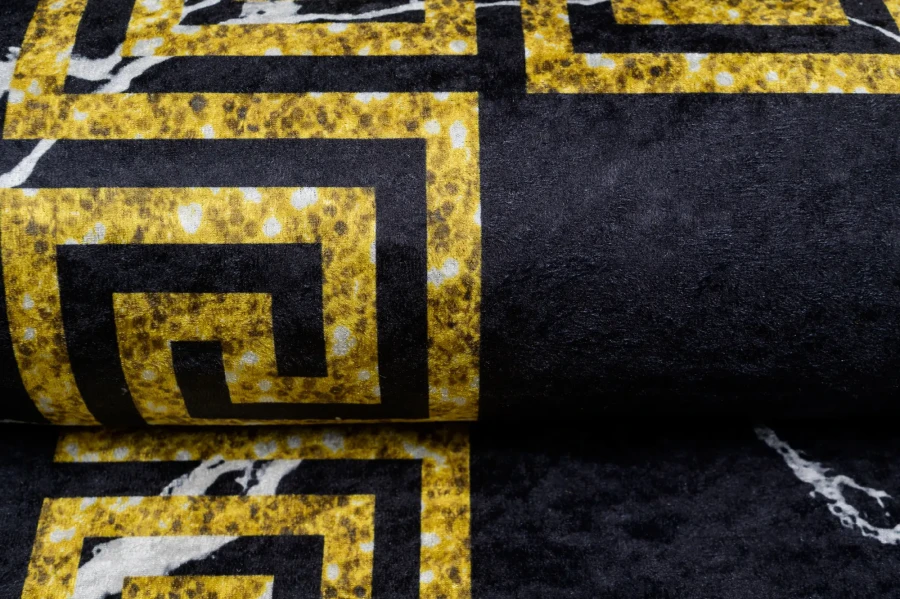 Dywan Modern Rugs - PRINT 23020 Black