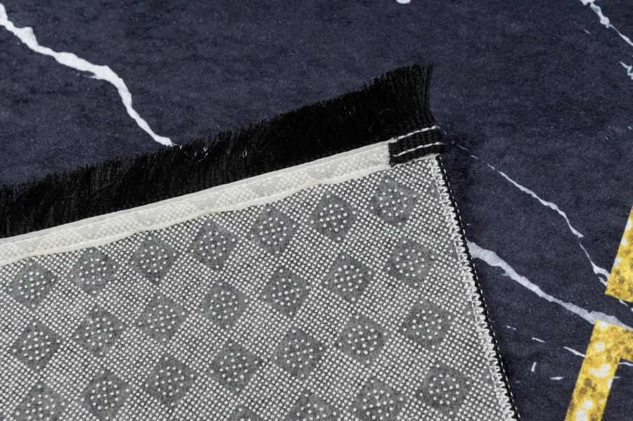 Dywan Modern Rugs - PRINT 23020 Black
