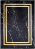 Dywan Modern Rugs - PRINT 23483 Black