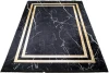 Dywan Modern Rugs - PRINT 23483 Black
