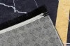 Dywan Modern Rugs - PRINT 23483 Black