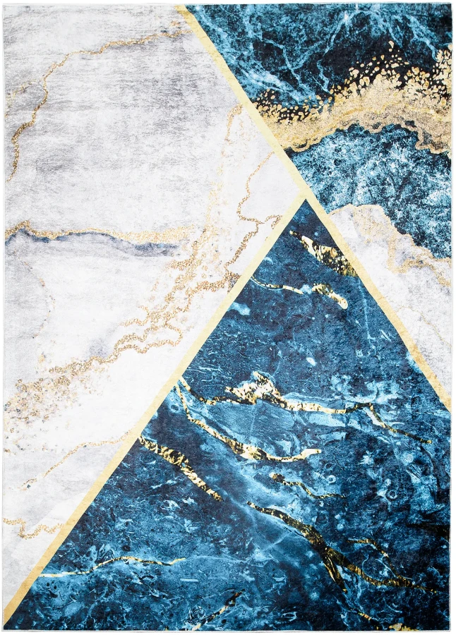 Dywan Modern Rugs - PRINT 2430 Blue